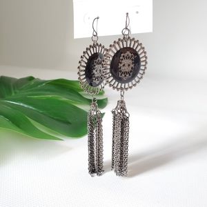 Chinese Laundry Long Chain Dangling Trendy Earring
